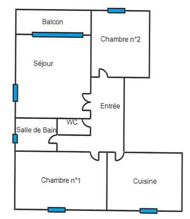Appartement 3 Pieces Coeur Ville Quiberon Dış mekan fotoğraf